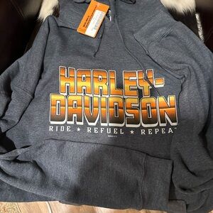 Harley-Davidson Dark Heather Gray Pullover